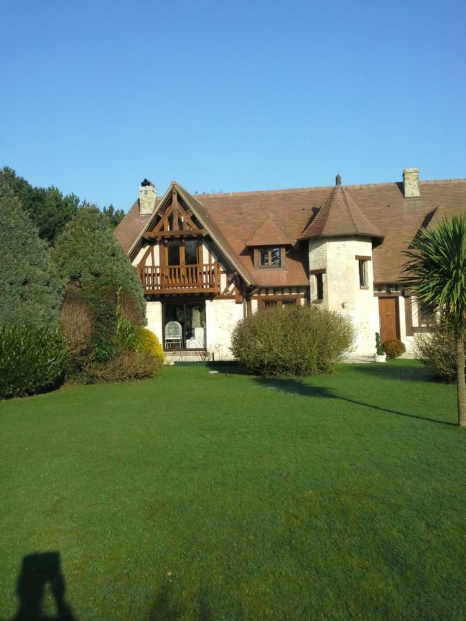 Villa Les Hibiscus Honfleur Exterior foto